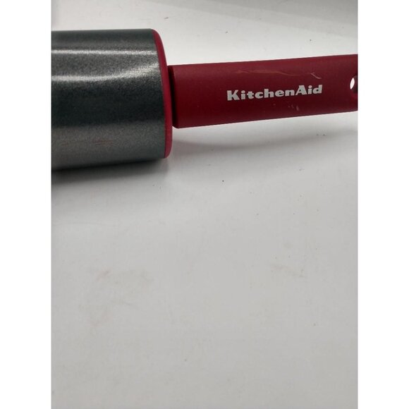 KitchenAid Stainless Steel Rolling Pin With Red Handle - Picture 2 of 4